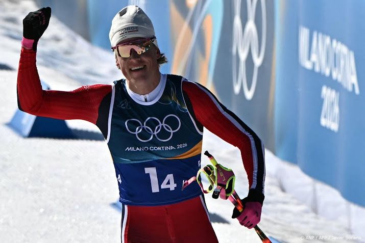 Langlaufer Klaebo succesvolste winterolympiër na negende goud