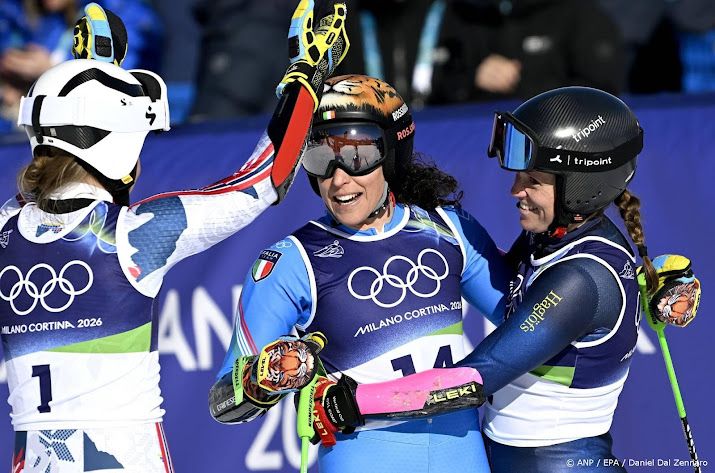 Skiester Brignone wint na blessureleed ook goud op reuzenslalom 