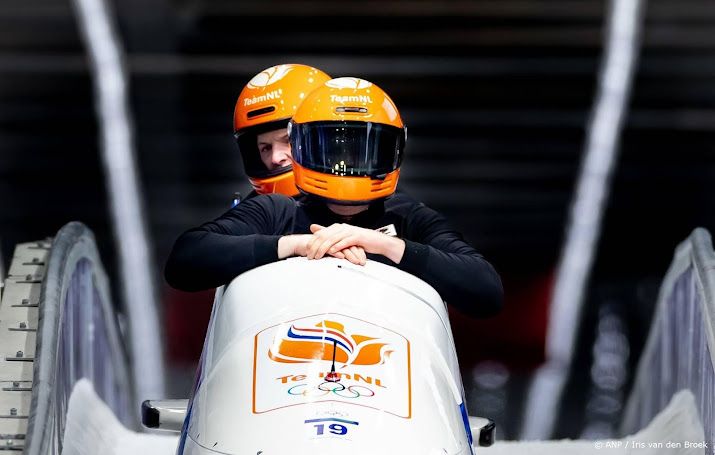 Bobsleeër Wesselink begint met twaalfde tijd in tweemansbob