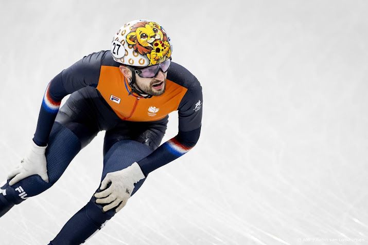 Shorttracker De Laat 'onwijs blij' met finaleplaats op aflossing 