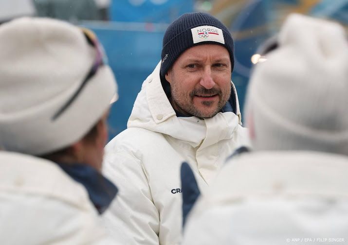 Kroonprins Haakon test olympische piste voor slalom in Bormio  