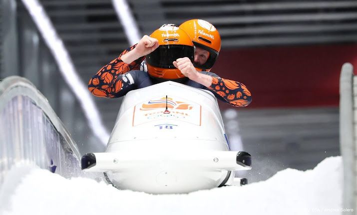 Bobsleeër Wesselink op Spelen tiende bij debuut in tweemansbob