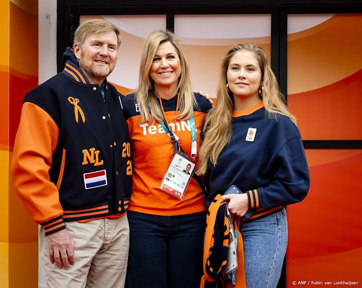 Koningspaar en Amalia ontvangen medaillewinnaars Winterspelen 