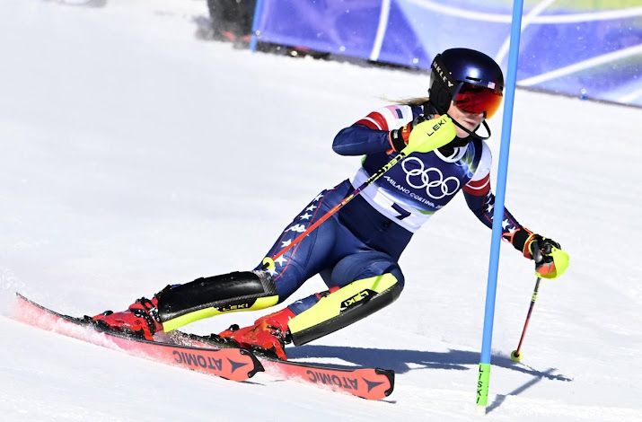 Skiester Shiffrin verovert gouden medaille op de slalom 
