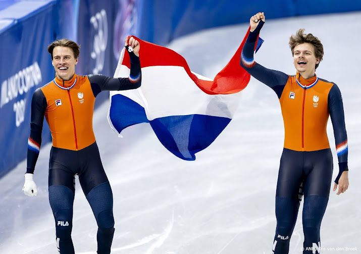 Nederland stijgt in medailleklassement Spelen naar vijfde plaats
