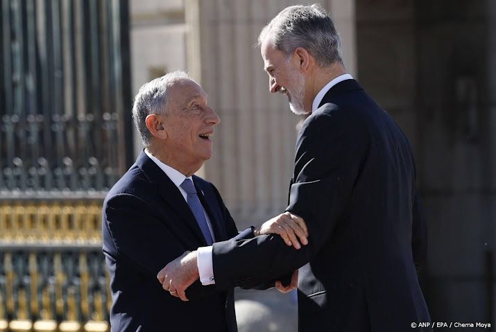 Felipe ontvangt Portugese president voor afscheidsbezoek