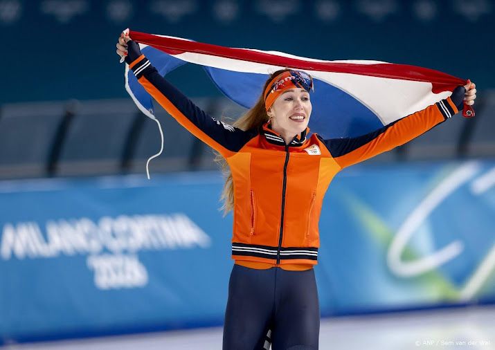 Rijpma-de Jong verovert bij Spelen Milaan goud op 1500 meter