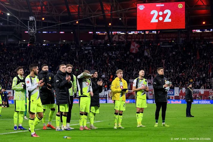 Dortmund speelt gelijk in aanloop naar topduel met Bayern München