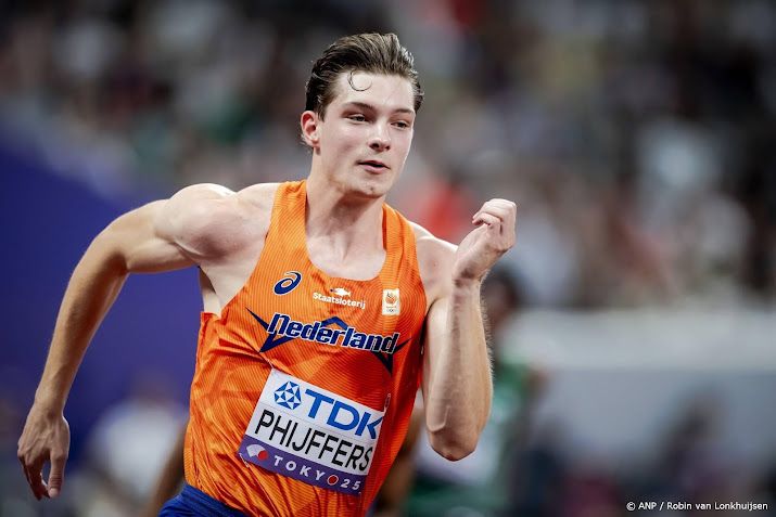 Atleet Phijffers verbetert Nederlands record 400 meter indoor