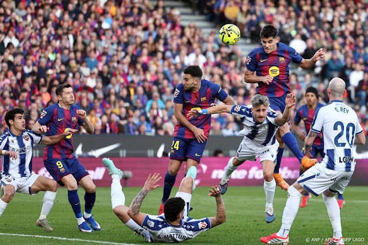 Barcelona wint thuis van Levante en gaat weer aan kop van La Liga