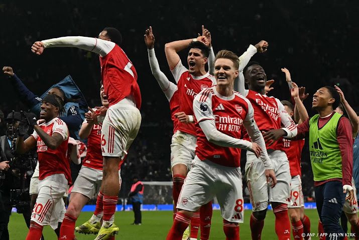 Arsenal verslaat Tottenham met 4-1 in derby Noord-Londen