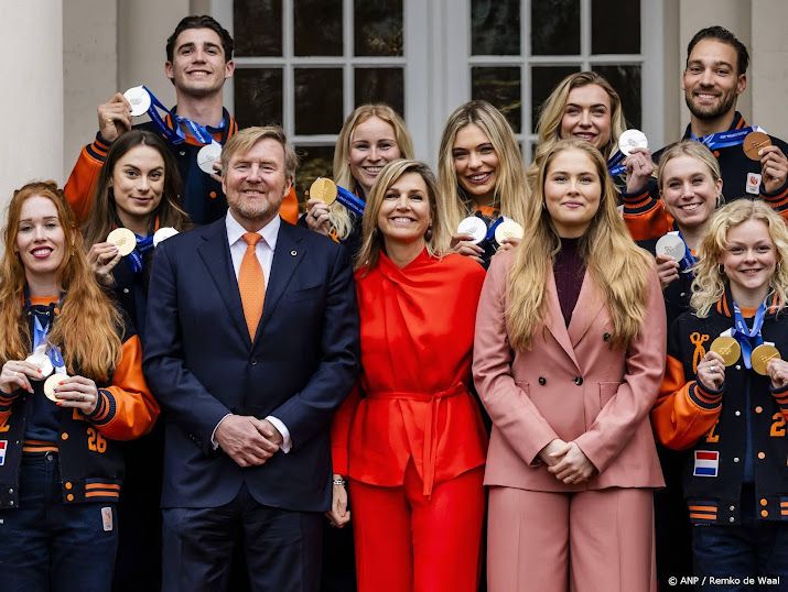 Nieuwe olympische kampioenen Ridders in de Orde van Oranje-Nassau