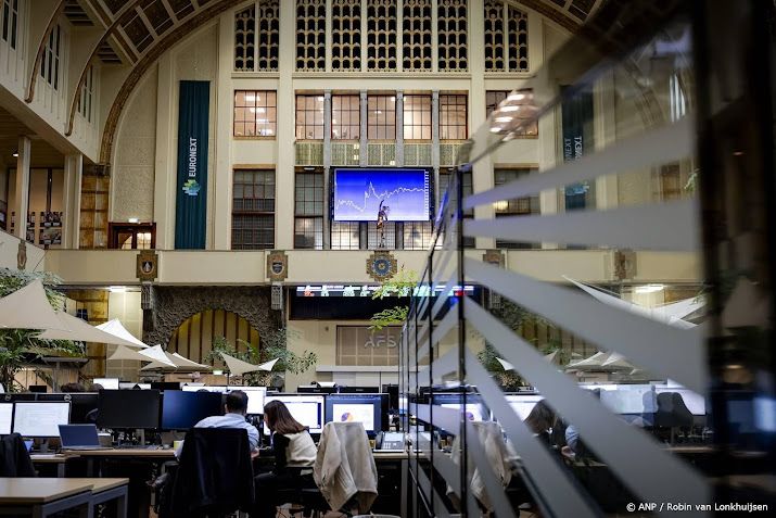 AEX sluit hoger na onzekerheid over handelsbeleid VS