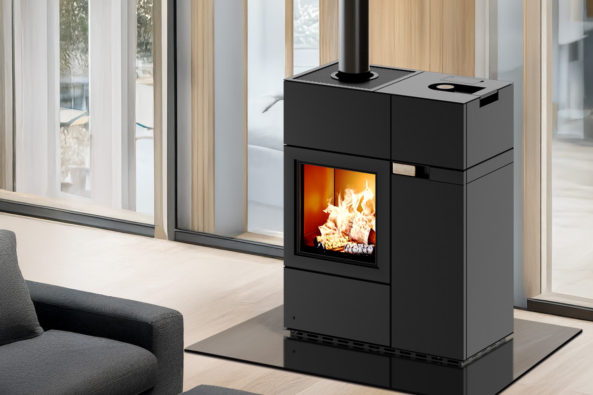 Is een pelletkachel geschikt als hoofdverwarming of alleen bijverwarming?