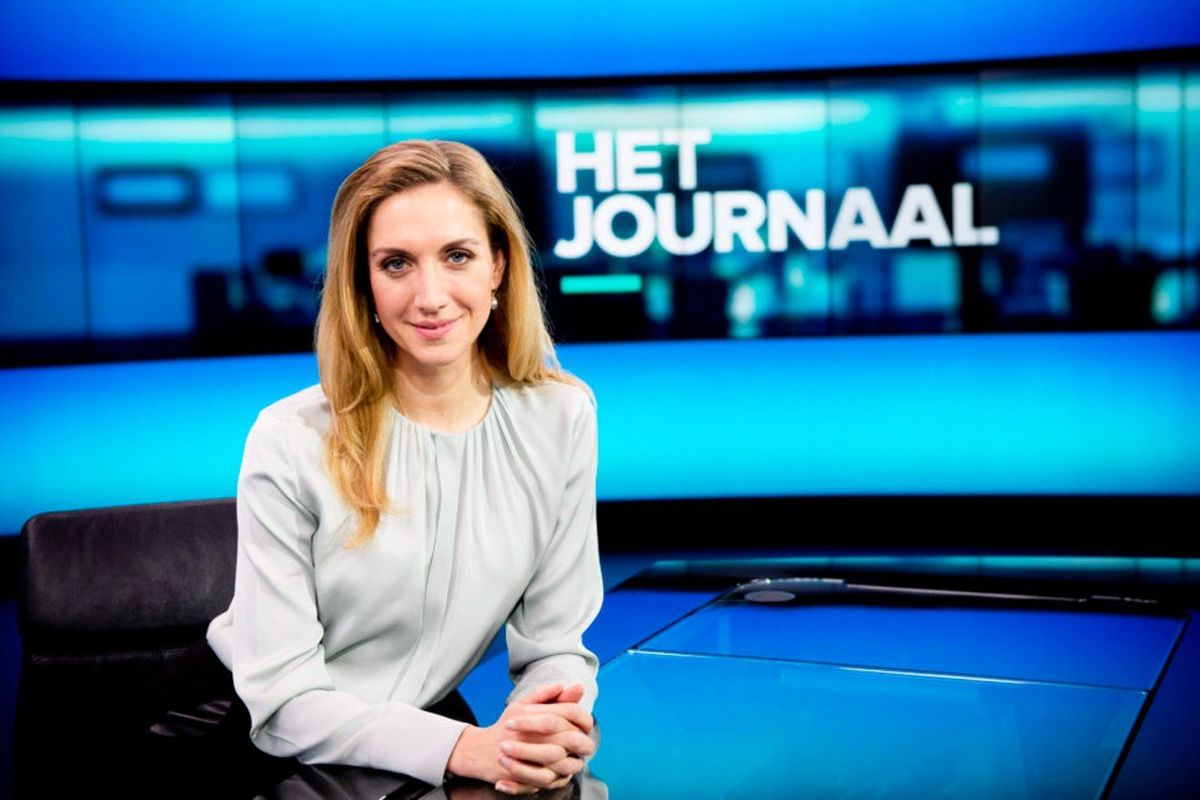 Zweet breekt bij Hanne Decoutere uit tijdens Het Journaal: "Ze stonden te bonken op de deur"