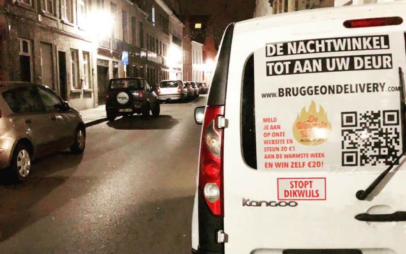 Stijn start online nachtwinkel in Brugge: "De klanten moeten enkel de deur opendoen en betalen"