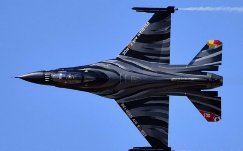 Belgische F-16 stort neer in Frankrijk