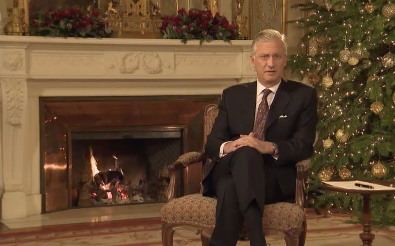 Koning Filip in kerstboodschap: "We beleven ernstige politieke spanningen"