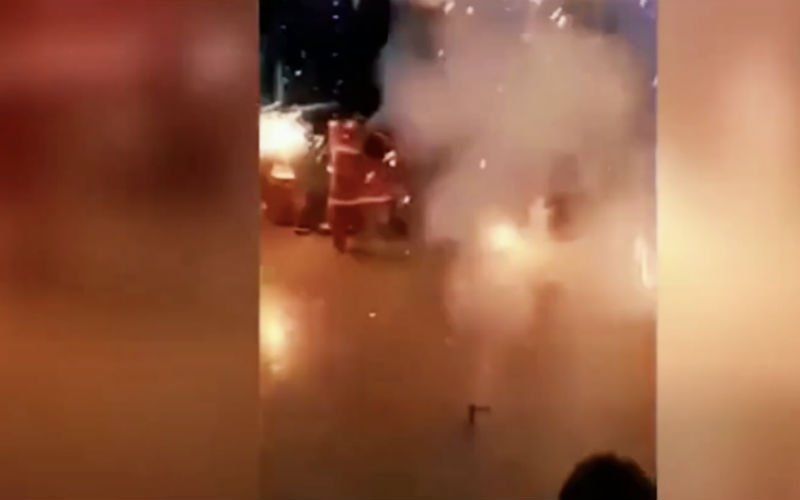 Vuurwerk ontploft in zaal tijdens kerstfeestje van kleuters