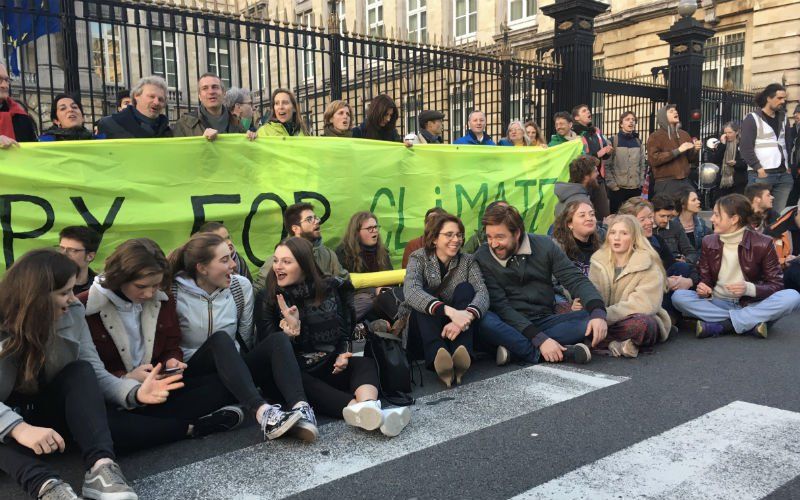Klimaatactivisten met Bekende Vlamingen roepen op: 'Kom ons hier vervoegen'