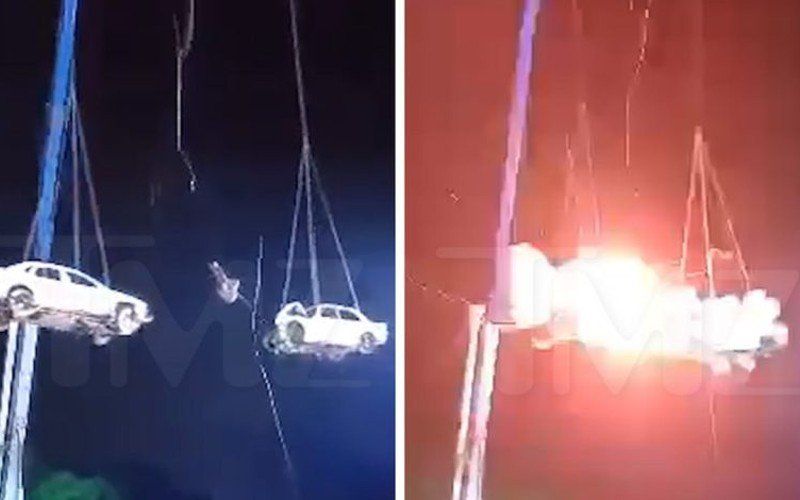 Stuntman wordt tijdens 'America's Got Talent' geplet tussen twee brandende auto's (VIDEO)