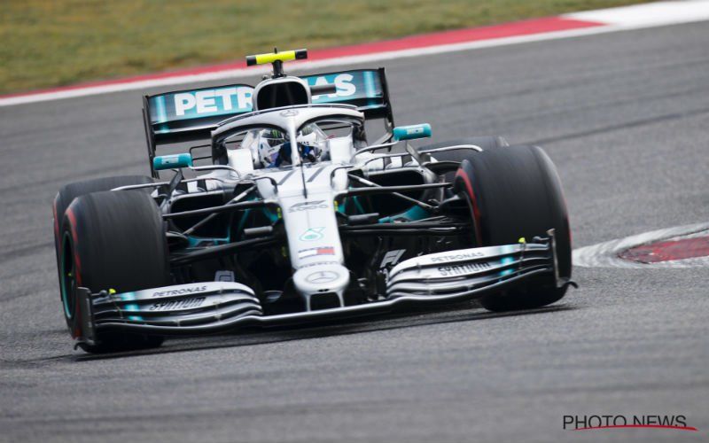 Valtteri Bottas (Mercedes) pakt pole in Grote Prijs van China