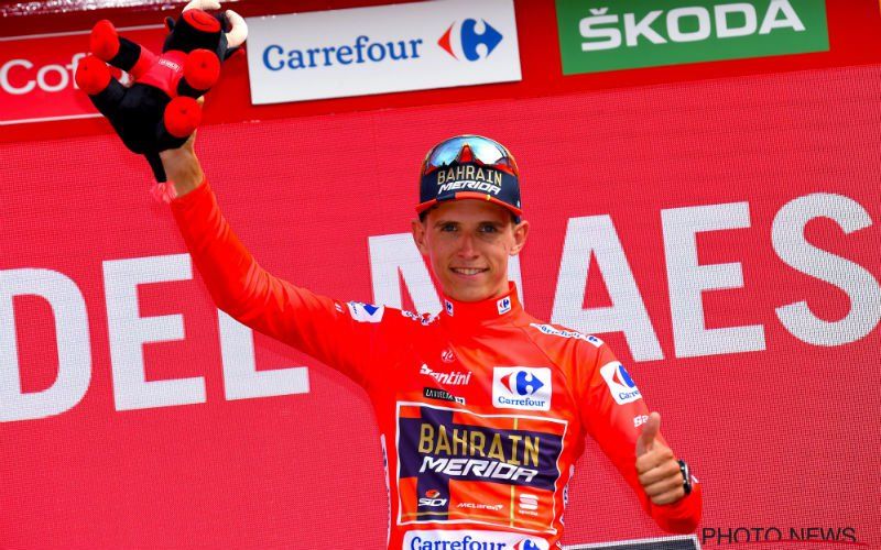Dylan Teuns nieuwe leider in Vuelta: "Eentje wilde niet op kop rijden"