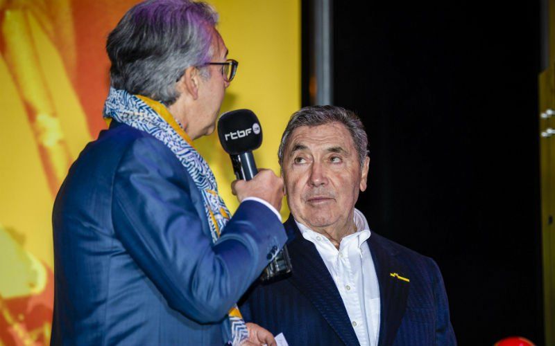 Geen goed nieuws over Eddy Merckx: "Hij heeft een serieuze klap gekregen"