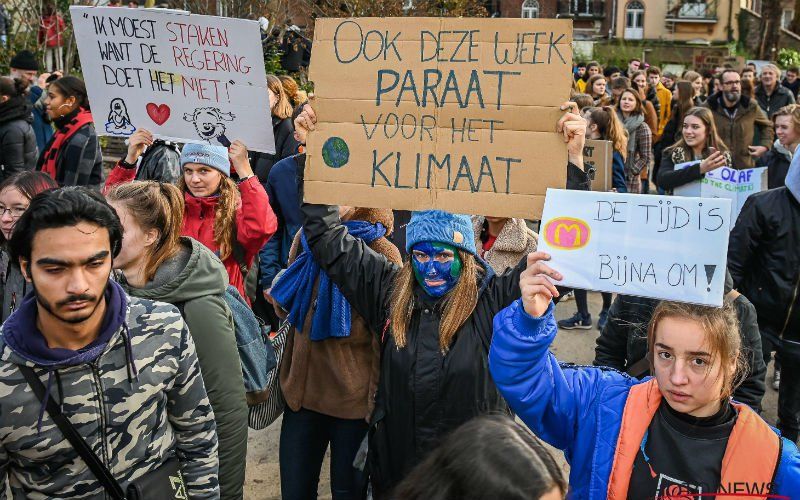 Grootste klimaatmars ooit: Honderdduizenden betogers komen op straat