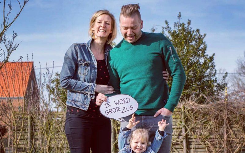 Veerle en Nick uit 'Blind Getrouwd' verwachten hun tweede kindje
