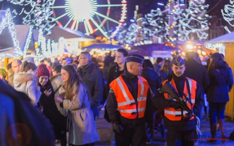 Brussel neemt maatregelen en zet extra politie in op kerstmarkt