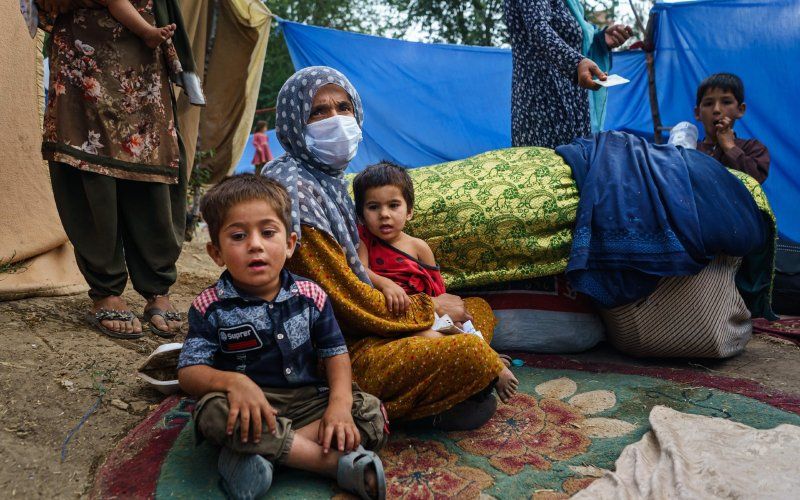 Protest tegen Afghaanse vluchtelingen loopt uit de hand