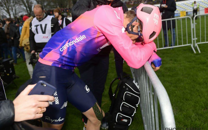 Sep Vanmarcke volledig gebroken na Parijs-Roubaix