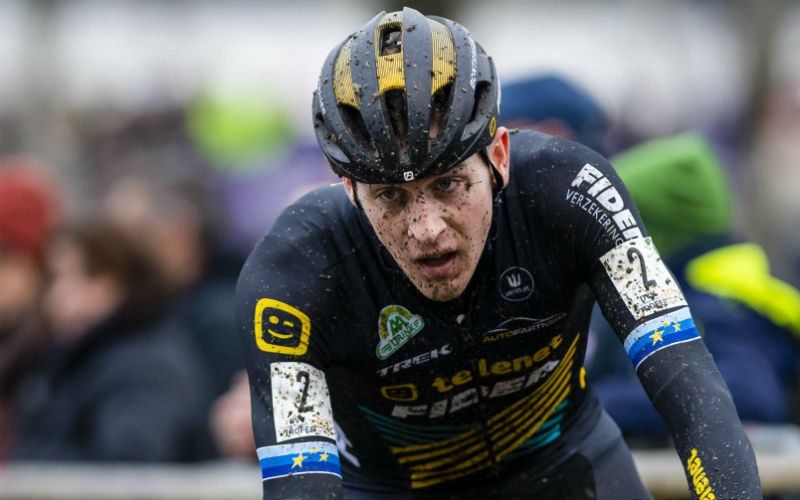 Toon Aerts is Belgisch kampioen na zware strijd met Wout Van Aert