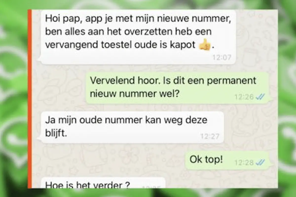 Domme WhatsApp-oplichter krijgt een vraag die hij absoluut niet zag aankomen