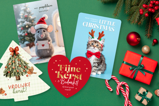 Flevoland verstuurt meeste foute kerstkaarten van Nederland