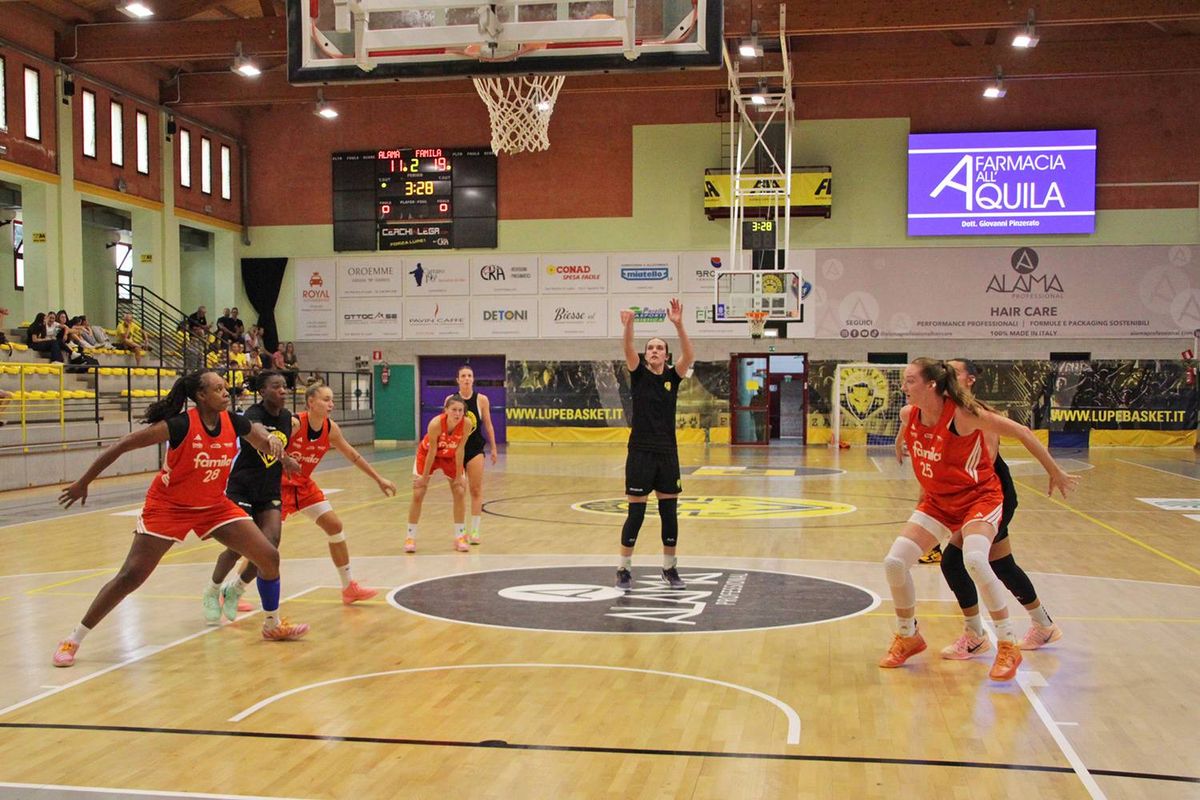 A1 F - L’Alama cede al Famila nel buon test precampionato del PalaLupe