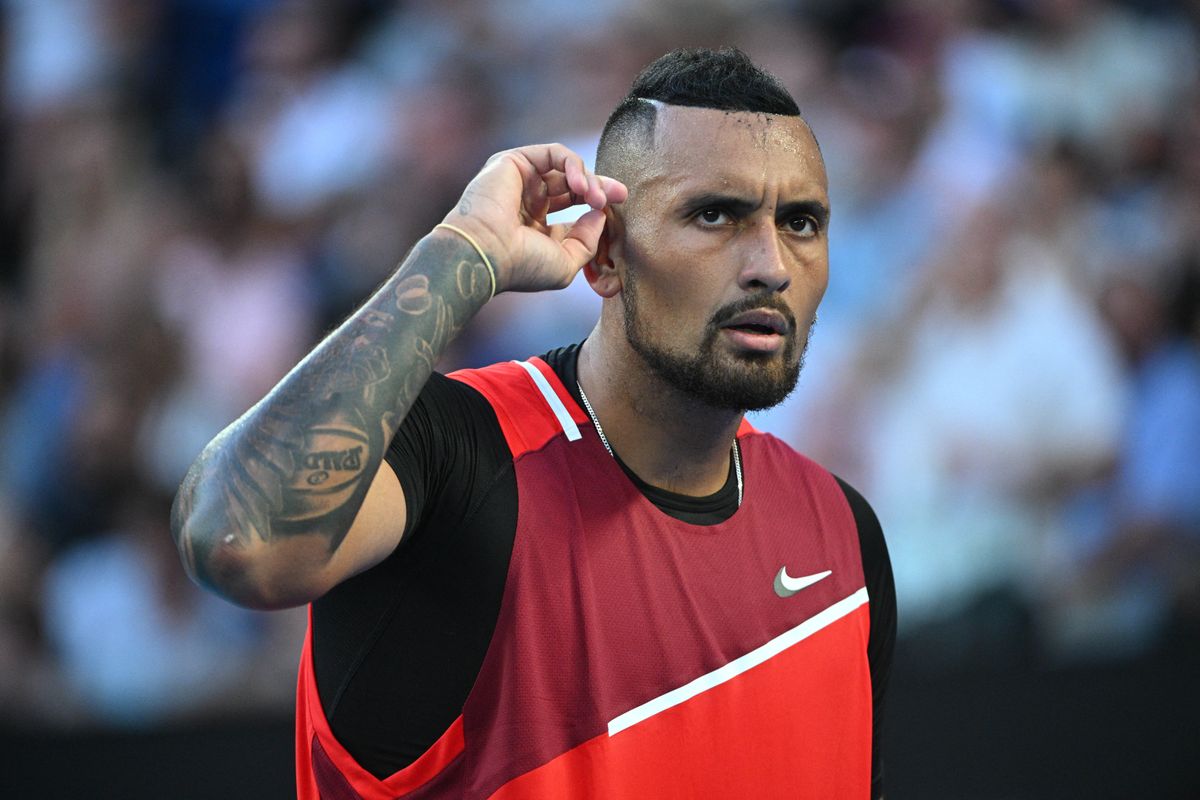 Crowd favourite Kyrgios drops out: 'I'm exhausted'