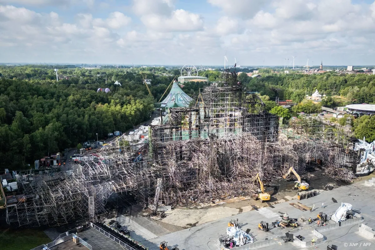 VRT: organisatie Tomorrowland bouwt nieuw hoofdpodium