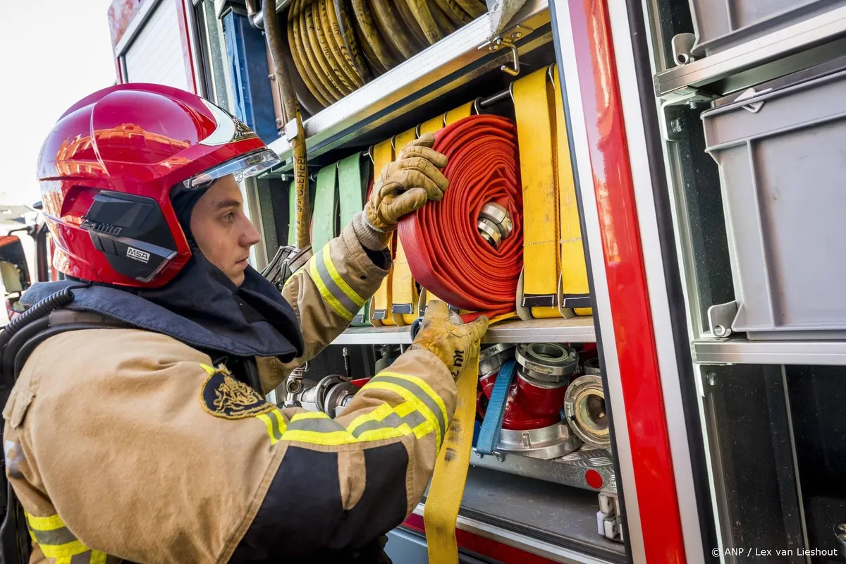 Brand in winkelcentrum in Capelle aan den IJssel