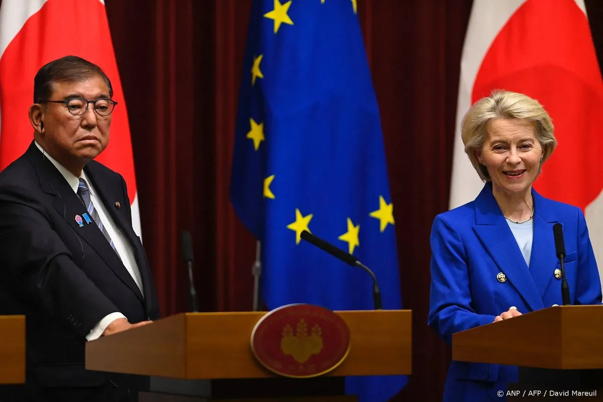 EU en Japan willen samenwerken tegen Rusland en oneerlijke handel