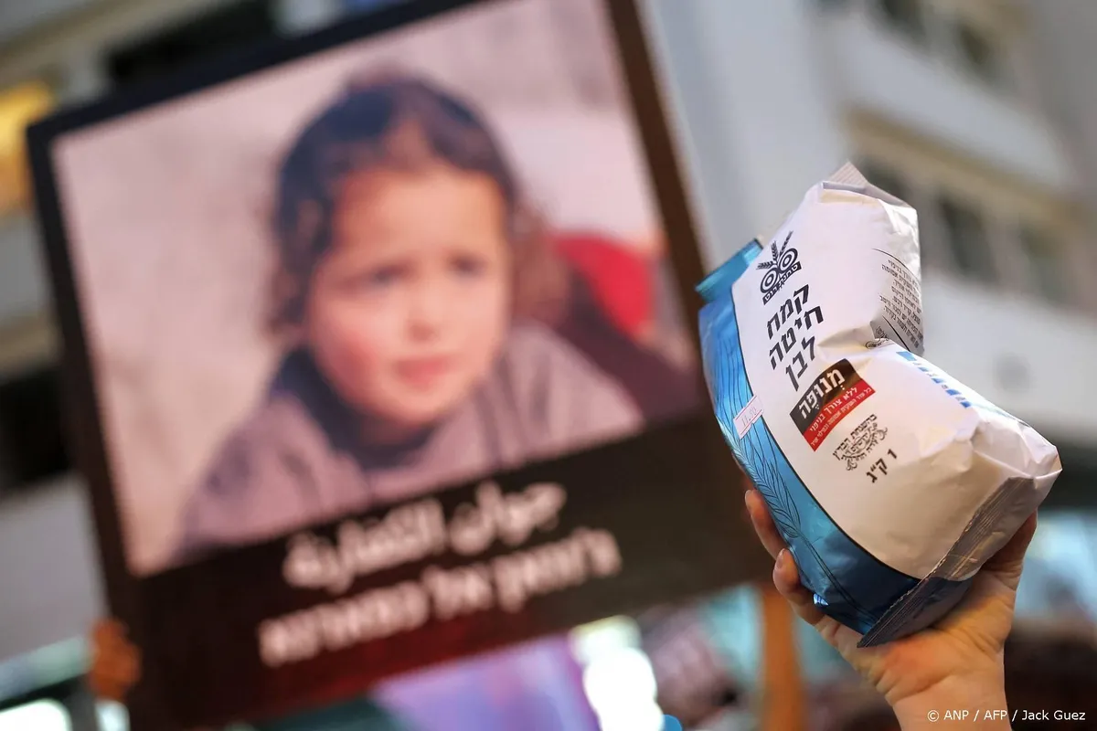 Meer doden door ondervoeding en verhongering in Gaza