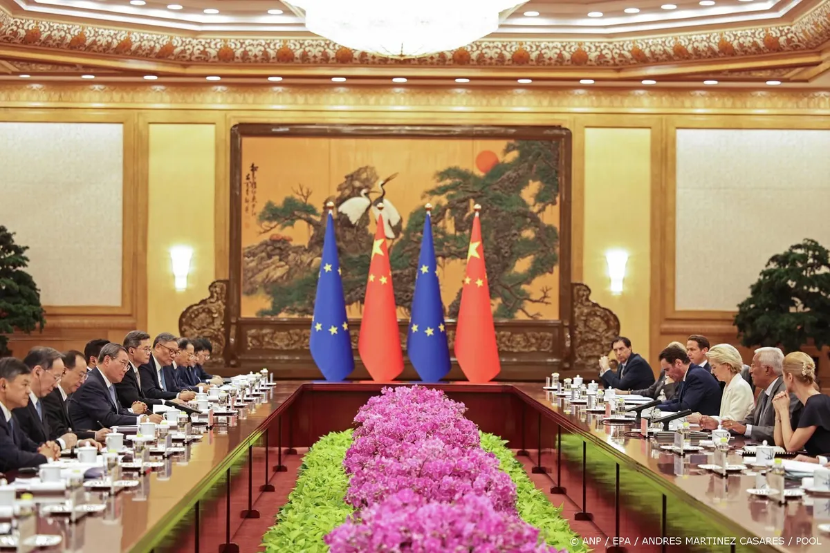 China en EU doen op top toezegging over klimaat, niet over handel