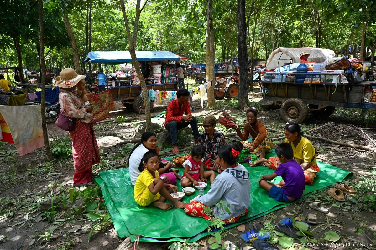 Thaise premier waarschuwt dat oorlog met Cambodja op de loer ligt