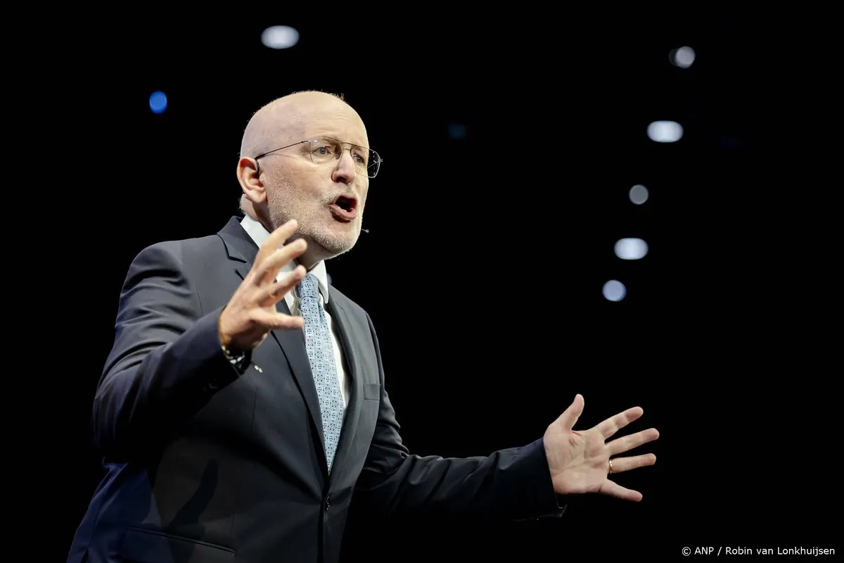 Timmermans: tijd dat ook Nederland Palestina als staat erkent