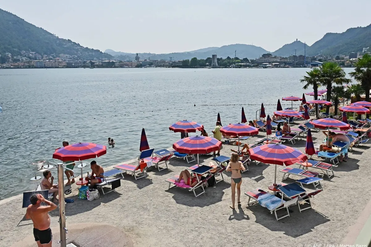 Duikende Nederlanders ontketenen grote zoekactie op Comomeer