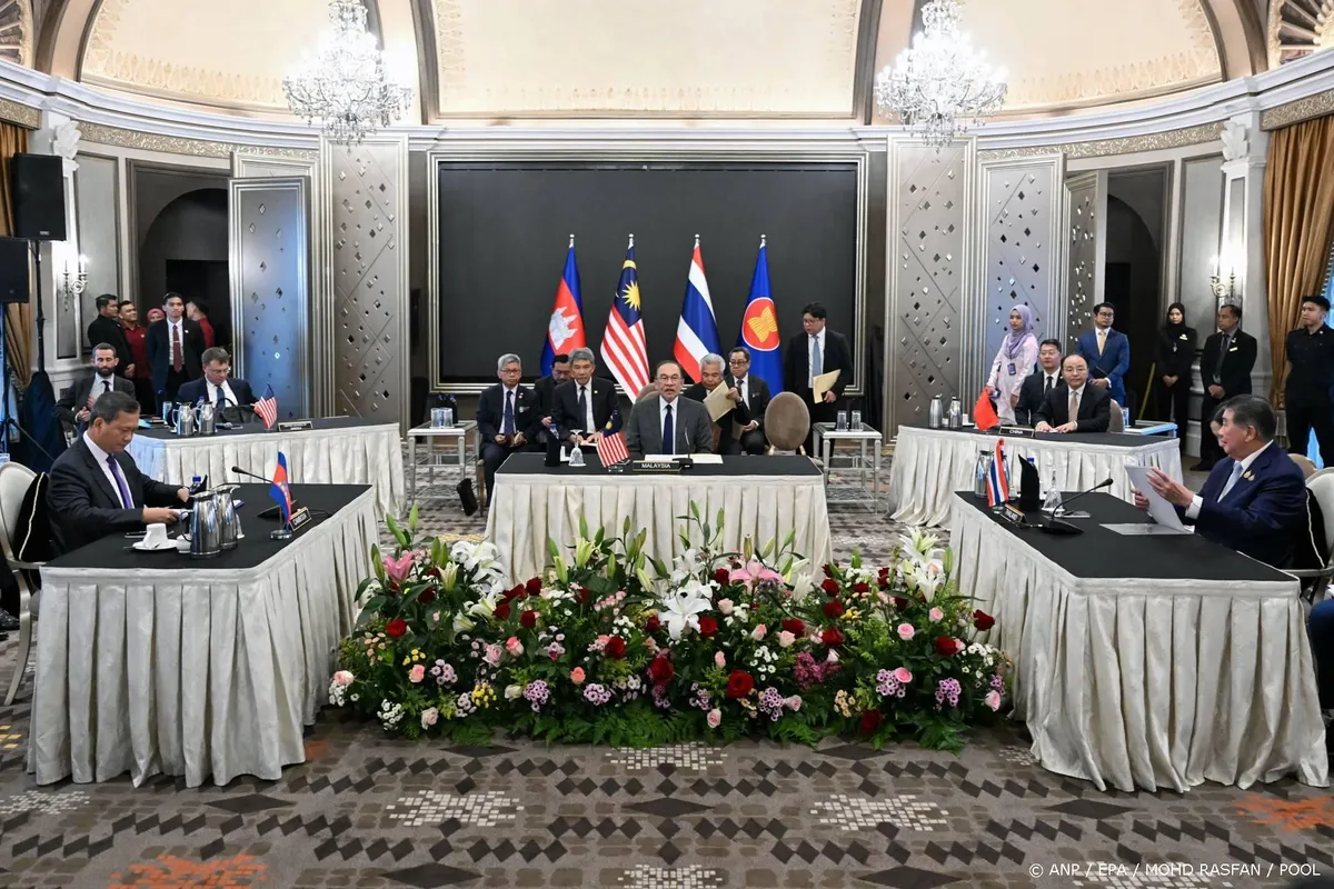 Thailand en Cambodja praten over oplossing geweld grensgebied