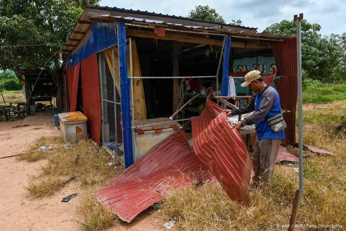 Thailand beschuldigt Cambodja opnieuw van schenden bestand