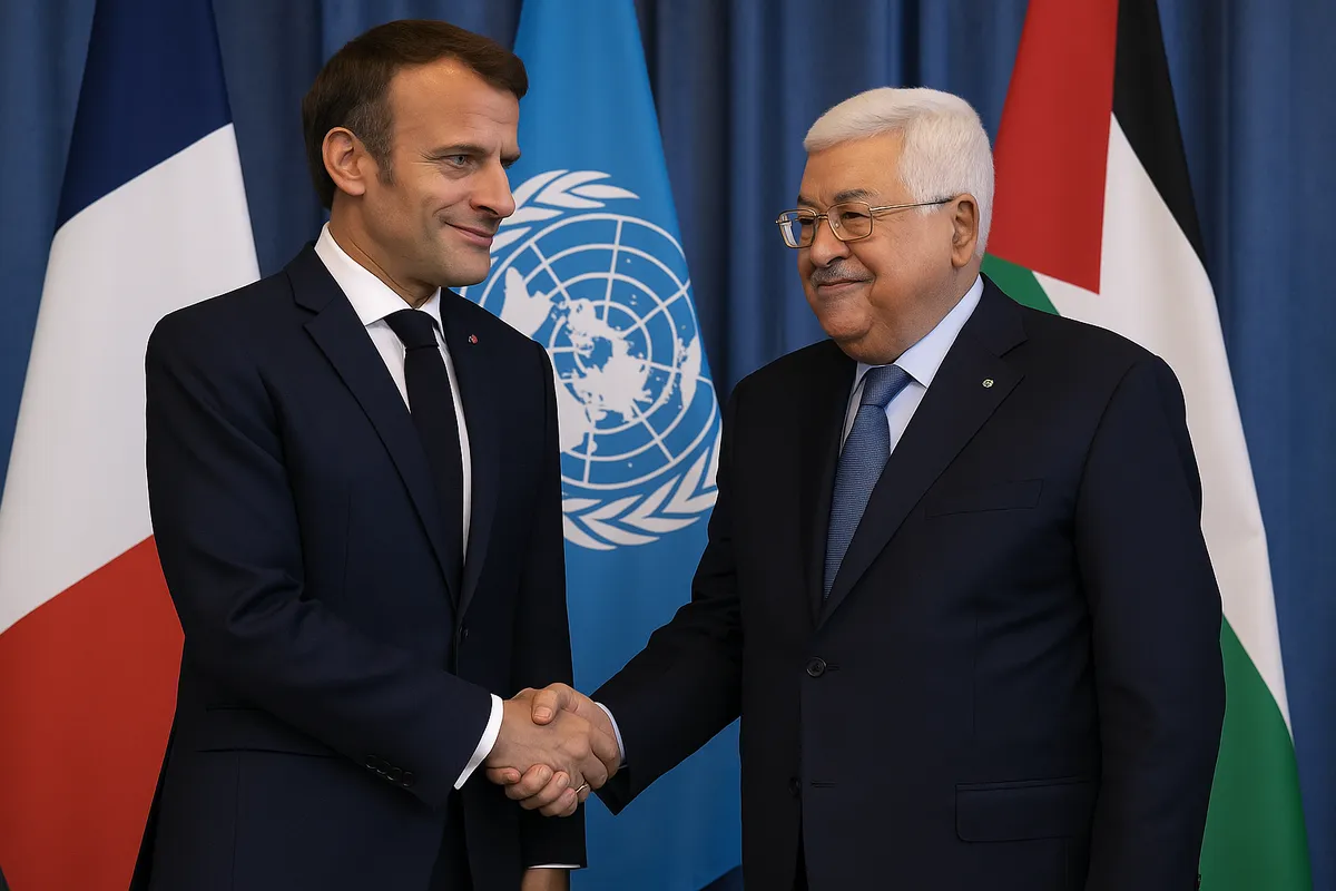 Macron breekt met hypocrisie: Palestina wordt eindelijk erkend