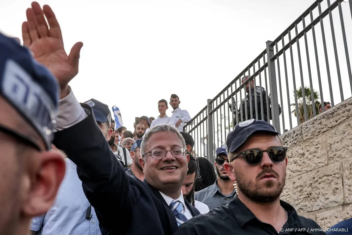 Israëlische minister Ben-Gvir bezoekt Tempelberg